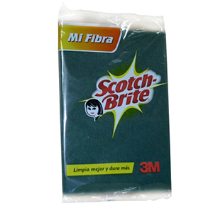 Fibra Verde 12X16 Scotch Brite