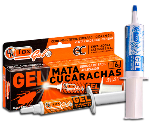 Jeringa Gel Cucarachas X 6G Qk Tox