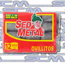 Lana De Acero 70G En Rollitos Sed Metal