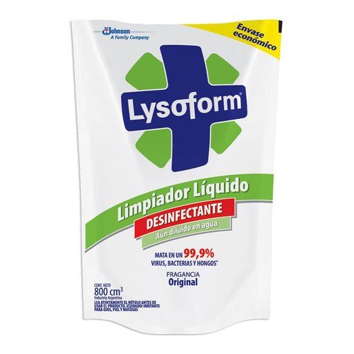 Lysoform Liquido X 800Cc Doy Pack
