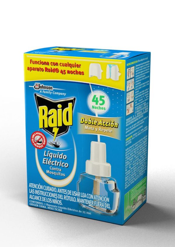 Raid Liquido Electrico Repuesto Nuevo