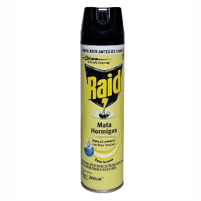 Raid Mata Hormigas Aerosol Amarillo