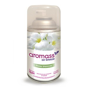aromass aerosol flores blancas